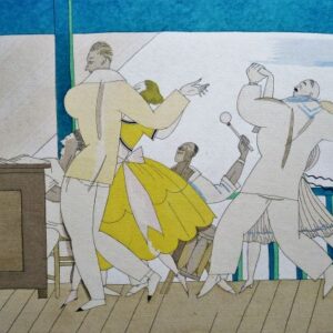 Various artists Pochoir Prints.