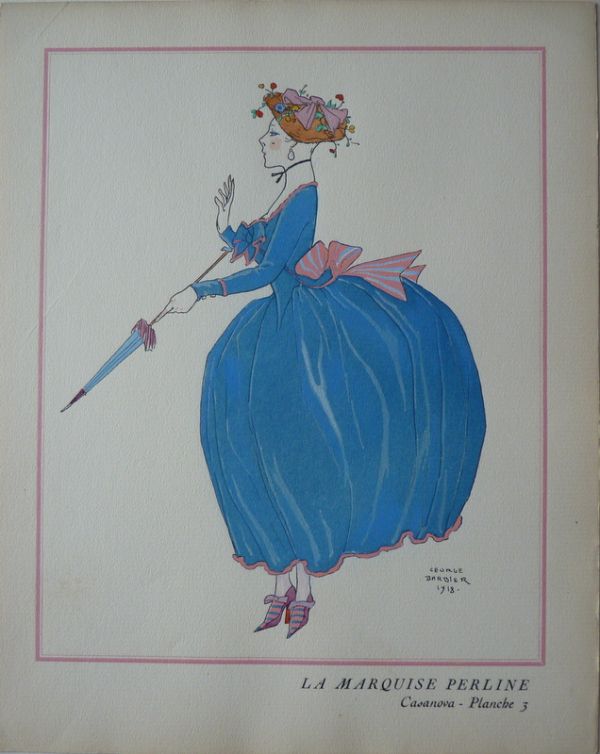 Various artists Pochoir Prints. - Image 2
