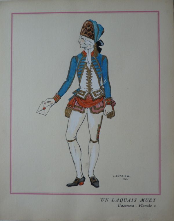 Various artists Pochoir Prints. - Image 2