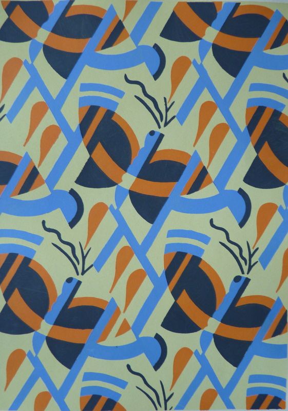 Various artists Pochoir Prints.